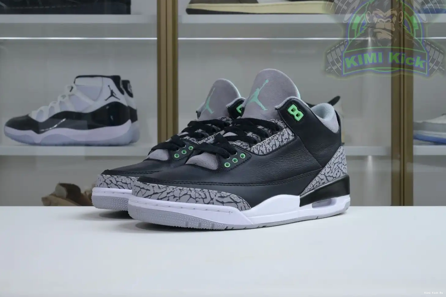 Glow 3 Jordan Kimikick Green Air 0810